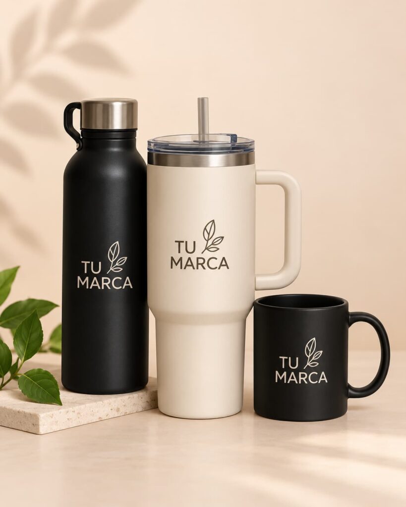 Vasos y botellas personalizadas